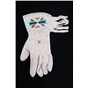 Image 11 : Crow Appsolooka Beaded Hide Gauntlets c. 1950's