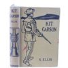 Image 1 : 1889 1st Ed. The Life of Kit Carson by S. Ellis