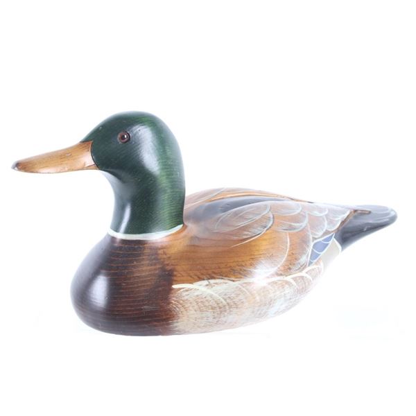 Big Sky Carvers Wooden Duck Decoy Bozeman Montana