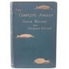 Image 2 : 1896 1st Ed. The Complete Angler by Izaak Walton