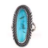 Image 3 : Navajo E. Begay & MP Kingman Turquoise Rings