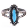 Image 3 : C. 1920-40's Navajo Old Pawn Turquoise Rings