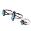 Image 6 : C. 1920-40's Navajo Old Pawn Turquoise Rings