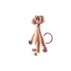 Image 8 : Teak Zoo-Line Folk Art Monkey Collection