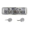 Image 1 : S.P Co. Freight Brakeman Badge & Buttons