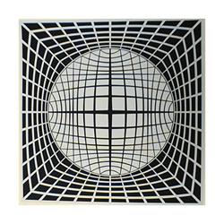 Victor Vasarely, Ter-Ur, Op-Art Serigraph 