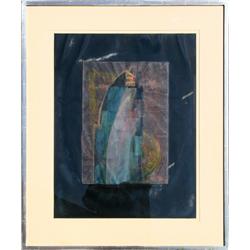 Miklos Pogany, Phosphorescent Soul, Pastel Drawing