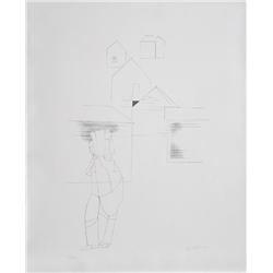 Robert Gwathmey, Delivery, Lithograph 