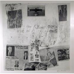 Robert Rauschenberg, Current and Surface Silkscreen 
