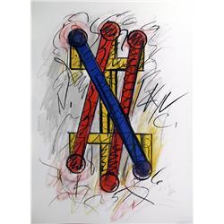 Keith Sonnier, Abstract Lithograph 