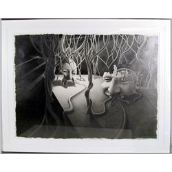 Richard Huck, 63hrs to Complete, Surreal Drawing