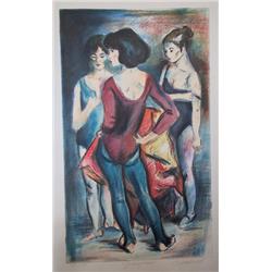 Jan De Ruth, Dressing Room, Lithograph 