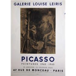 Pablo Picasso, Peintures, Poster 1964