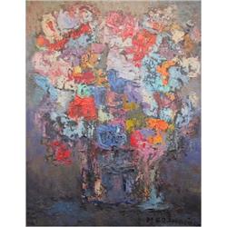 Miriam Bromberg, Flower Bouquet, Painting