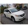 Image 2 : 2015 HONDA ODYSSEY VAN W/ 2 KEY FOBS, EQUIPPED W/ WHEEL CHAIR LIFT AND POWER DOORS, 127700KM - POWER