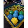 Image 2 : CRATE OF BOCCE BALLS