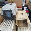 Image 1 : 2 PET CARRIERS AND SOFT PET HOUSE