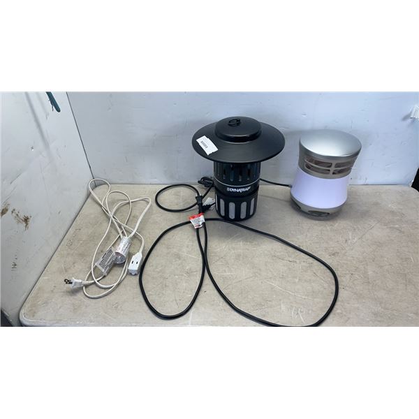 DYNATRAP AND MINIMAX INSECT ELIMINATOR BOTH WORKING WITH EXTENSION CORD