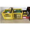 Image 1 : 2 CRATES OF PLANT FERTILIZER AND SHOP FLUIDS