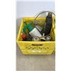 Image 2 : 2 CRATES OF PLANT FERTILIZER AND SHOP FLUIDS