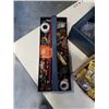 Image 2 : BOX OF BRASS HINGES AND TOOLBOX WITH COPPER FITTINGS AND SHOP SUPPLIES