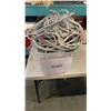 Image 1 : TOTE OF ELECTRICAL CONDUIT, WIRE, ETHERNET CABLE