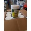 Image 2 : 2 CASES OF NEW BRANDT AND MED SANITIZING WIPES 4 TUBS PER BOX