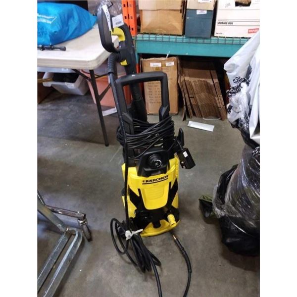 KARCHER ELECTRIC PRESSURE WASHER WORKING