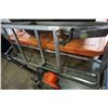 Image 4 : GALVANIZED METAL RACK 54" X 24" AND TRAILER HITCH