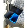 Image 2 : 4 STACKING SORTING BINS AND WASTE/RECYCLING SPLIT BIN