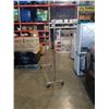 Image 2 : ROLLING CLOTHING RACK - 79 INCHES TALL, 5 FOOT LONG