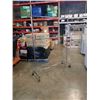 Image 3 : ROLLING CLOTHING RACK - 79 INCHES TALL, 5 FOOT LONG