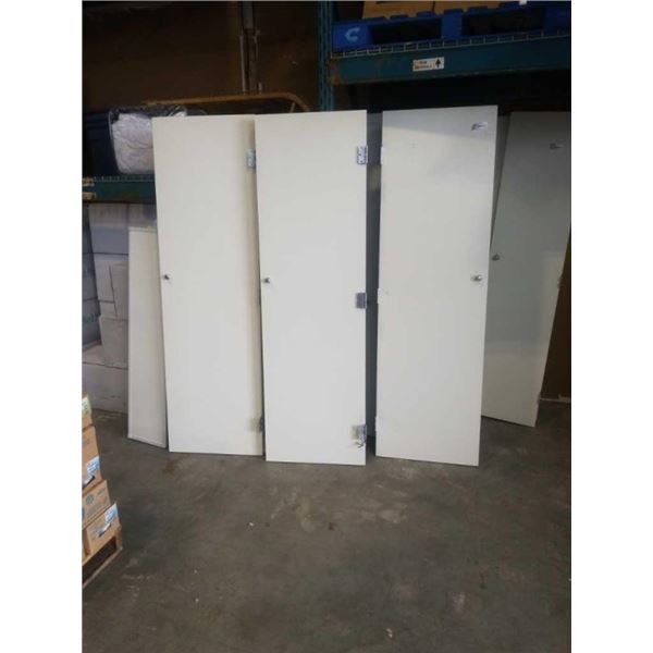 THREE 2 FOOT X 80 INCH DOORS