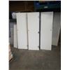 Image 1 : THREE 2 FOOT X 80 INCH DOORS