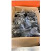Image 2 : CASE OF 800 NEW METRO RACKING SHELVING SLEEVES AND BOX OF 500 LEVELING FEET