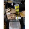 Image 1 : 6 BOXES AND BINS OF NAILS, 2 INCH NAILS, COLLATED NAILS, 1 1/2 INCH NAILS