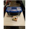 Image 1 : MASTERCRAFT TOOLBOX WITH CONTENTS AND COMPACT COMPRESSOR