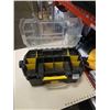 Image 2 : DEWALT TOOL BOX WITH TOOLS