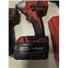Image 8 : MILWAUKEE CORDLESS TOOL SET, INCLUDES 2 IMPACT GUNS AND ANGLE GRINDER, 2 BATTERIES AND CHARGER - TES