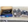 Image 1 : NEW SKETCHERS MEMORY FOAM SHOES SIZE 12, ZIZOR SLPPERS SIZE 12 AND 2 TOUQUES