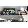 Image 1 : SERVING TRAY AND PICTURE FRAMES