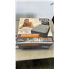 Image 2 : SMALL TOTE OF SEWING SUPPLIES WITH IHOME LIGHTED VANITY SPEAKER, SOUNDSPA REJUVENATE AND INTEX AIRBE