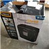 Image 1 : FELLOWES POWERSHRED 8 SHEET PAPER SHREDDER - TESTED AND WORKING CRACK IN BUCKET