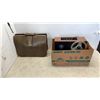 Image 1 : SONY TAPECORDER TC-250A REEL TO REEL WITH TAPES AND LEATHER DOCTORS BAG