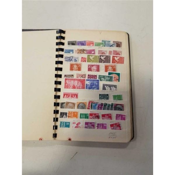 BINDER OF DEUTSCHE STAMPS