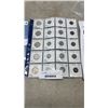 Image 3 : LOT OF SILVER CANADIAN COINS 1949-1953 AND 2 VICTORIA RUPEE COINS WITH NOVELTY DOLLARS