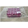 Image 1 : COLIN AND JUSTIN GLASS JEWELRY BOX WITH JEWELRY