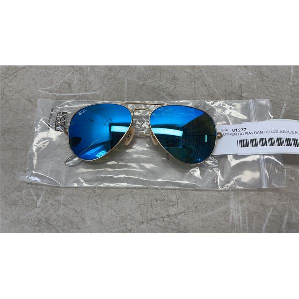 AUTHENTIC RAYBAN SUNGLASSES BLUE