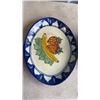 Image 10 : HAND PAINTED DISHES, POTTERY JUGS AND CONTAINERS AND SERVING DISHES