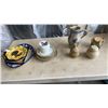Image 1 : HAND PAINTED DISHES, POTTERY JUGS AND CONTAINERS AND SERVING DISHES